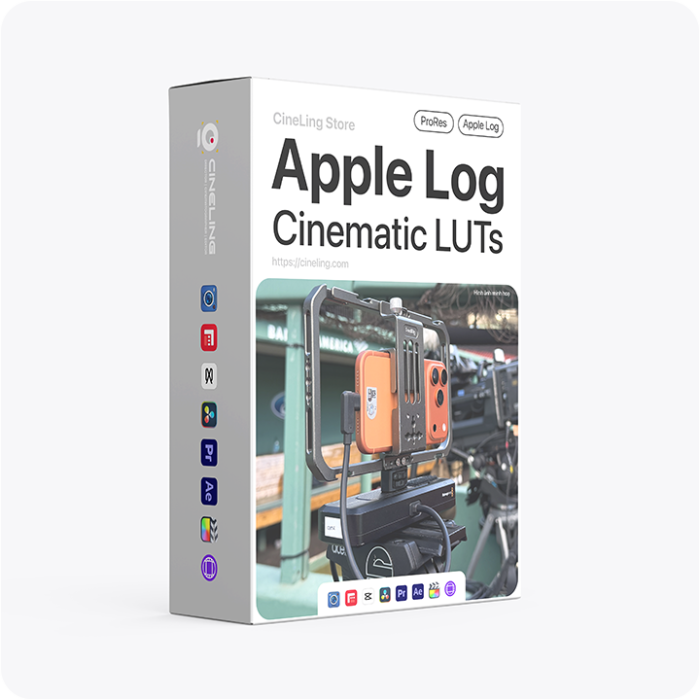 LUT Apple Log to Rec709 Chuẩn Màu Cho Video iPhone